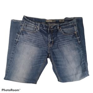 BKE 38R Carter straight leg jeans